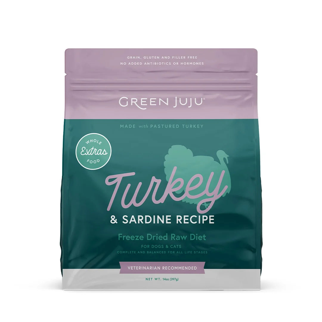 Turkey & Sardine Freeze Dried Raw Dog & Cat Food