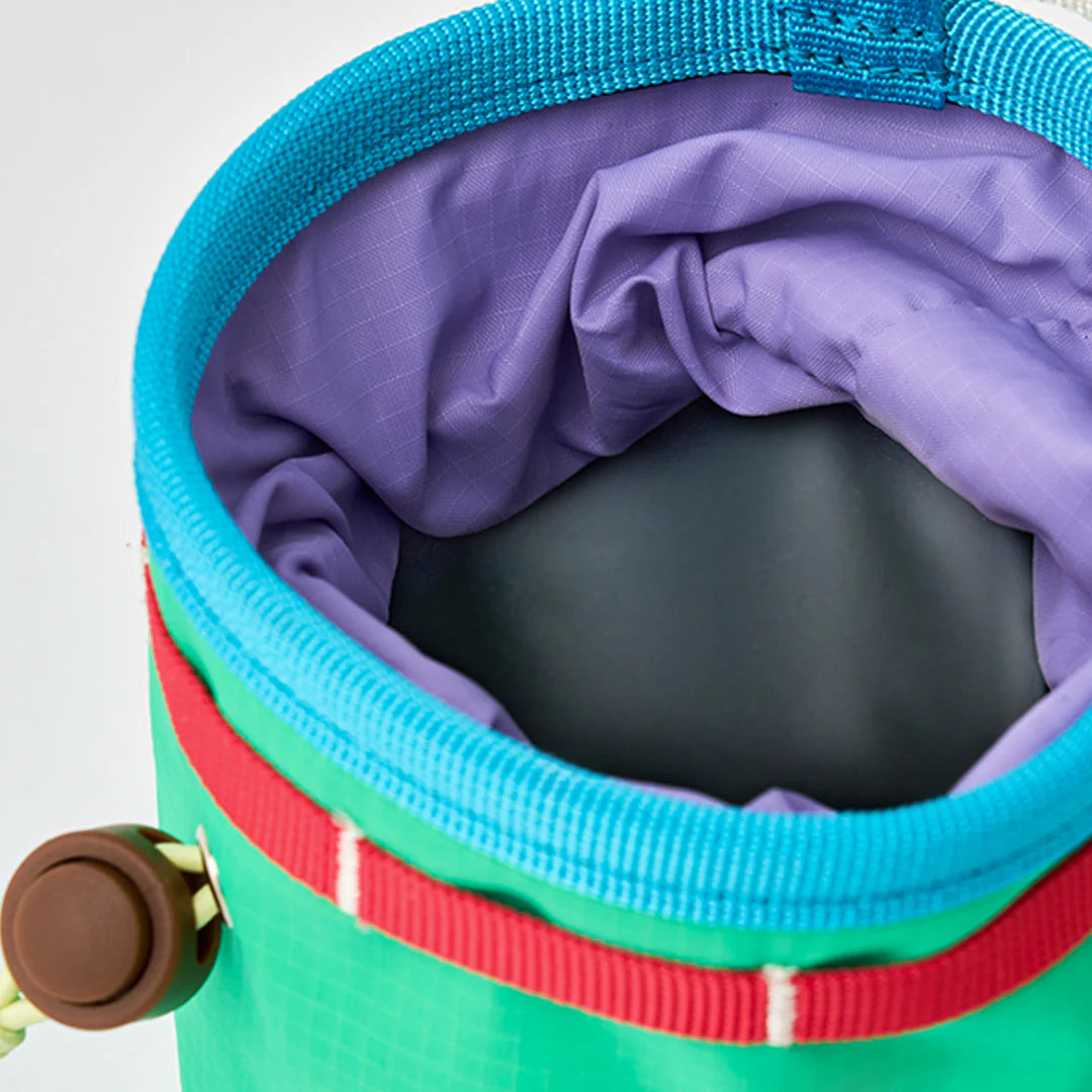 Munchie Minder Dog Treat Bag | Cool Green