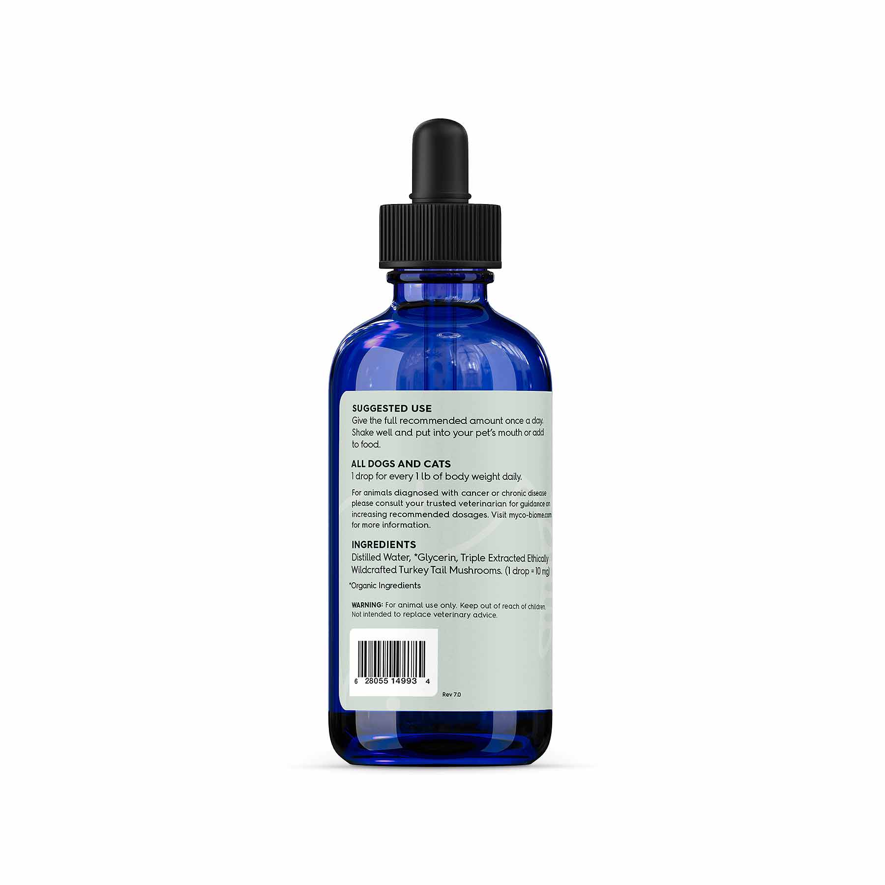 (MYCO-BIOME) Turkey Tail Mushrooms | Liquid Double Extract (125ml)