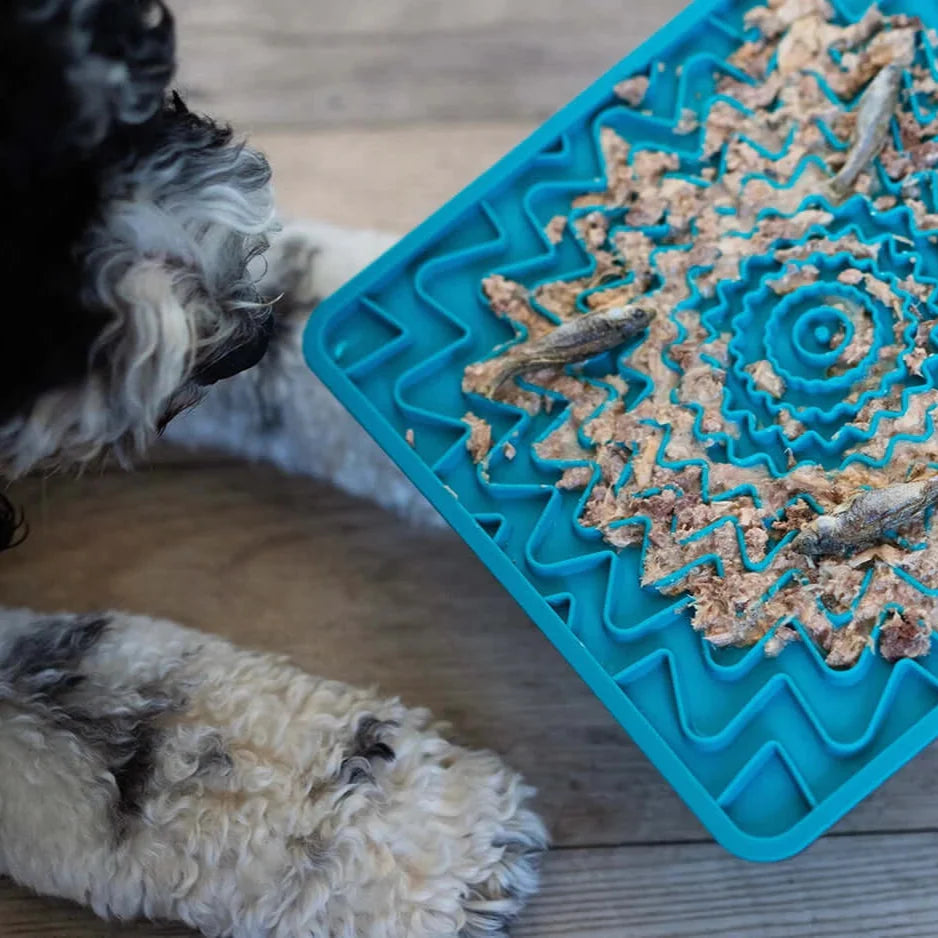 Framed "Spill Resistant" Silicone Dog Lick Mat