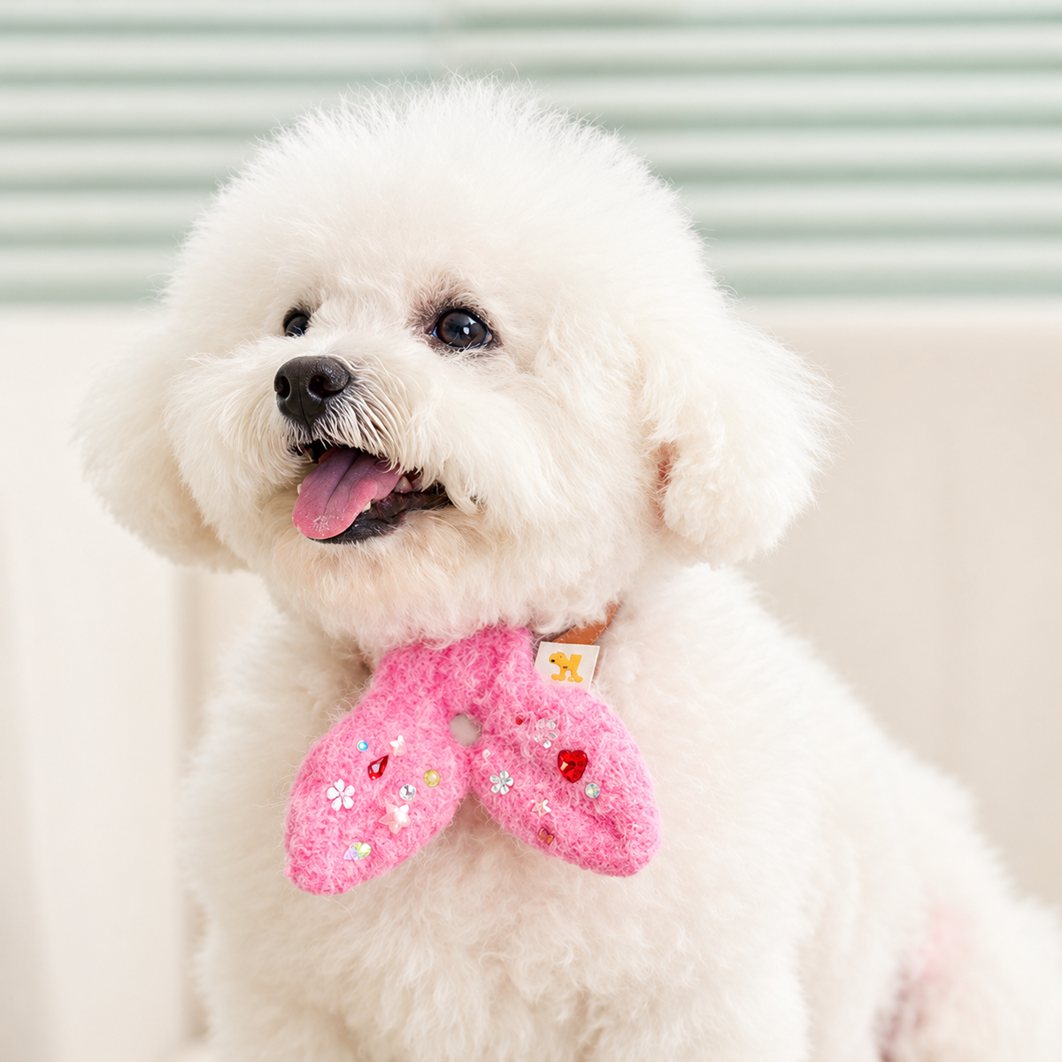 Candy Vintage Jewelleaf Pet Collar Clip