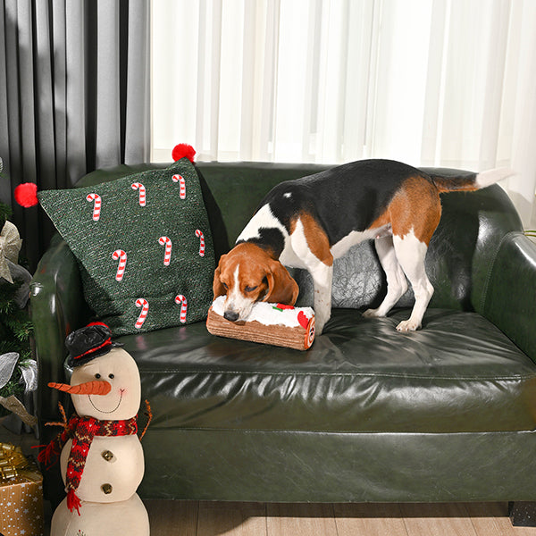 Happy Woofmas — Yule Log Dog Toy