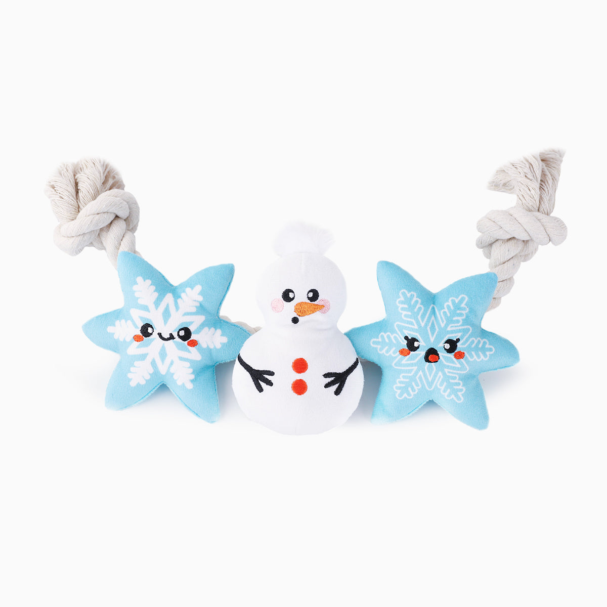 Happy Woofmas — Snowman Season Dog Toy