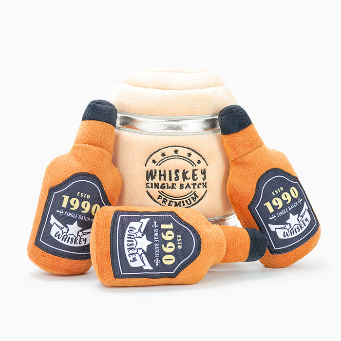 Food Party — Whiskey Barrel Hunting Dog Toy