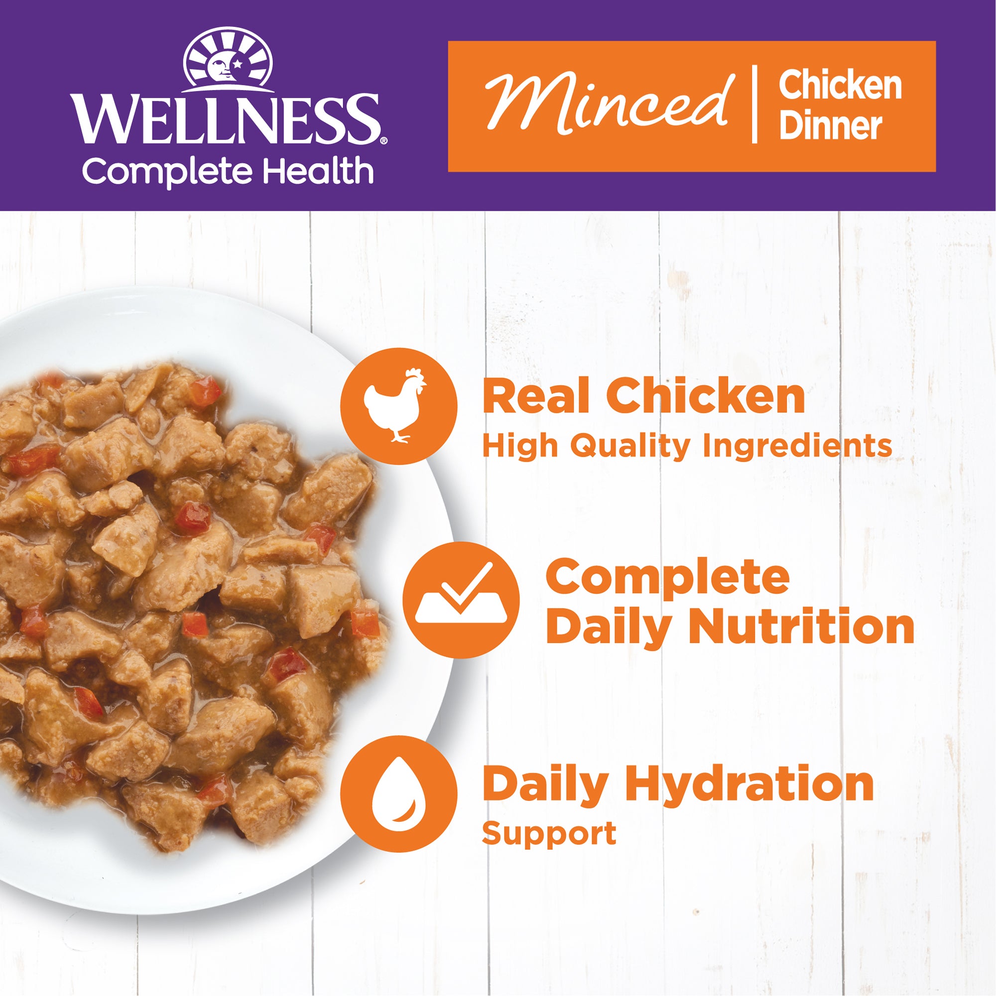 Complete Health™ Minced Wet Cat Food | Chicken Dinner (5.5 oz)