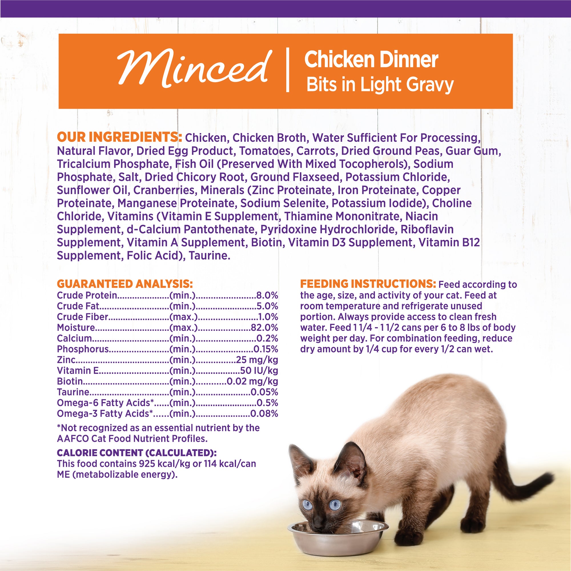 Complete Health™ Minced Wet Cat Food | Chicken Dinner (5.5 oz)