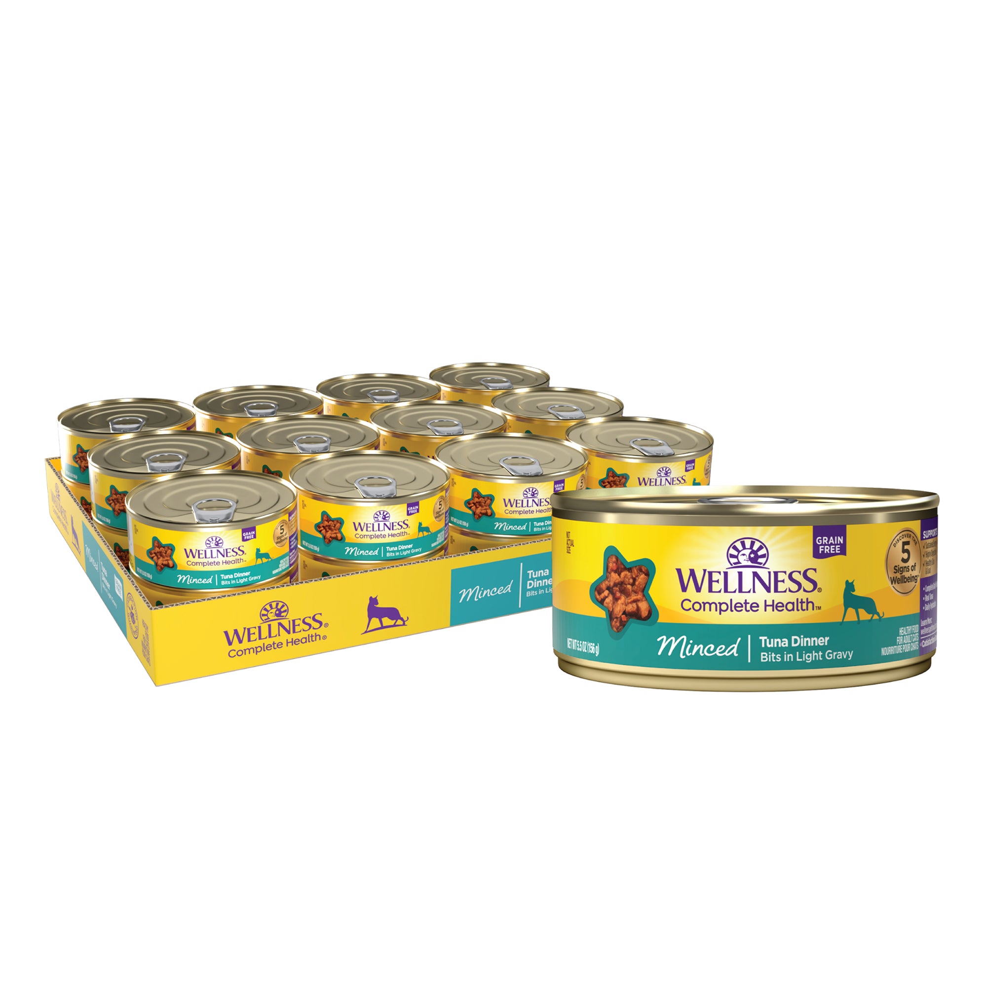Complete Health™ Minced Wet Cat Food | Tuna Dinner (5.5 oz)