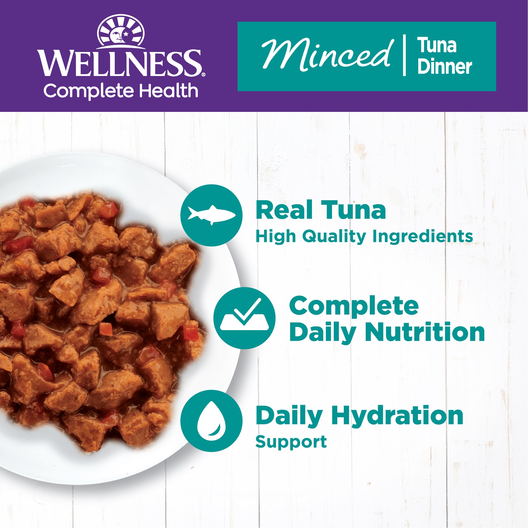 Complete Health™ Minced Wet Cat Food | Tuna Dinner (5.5 oz)
