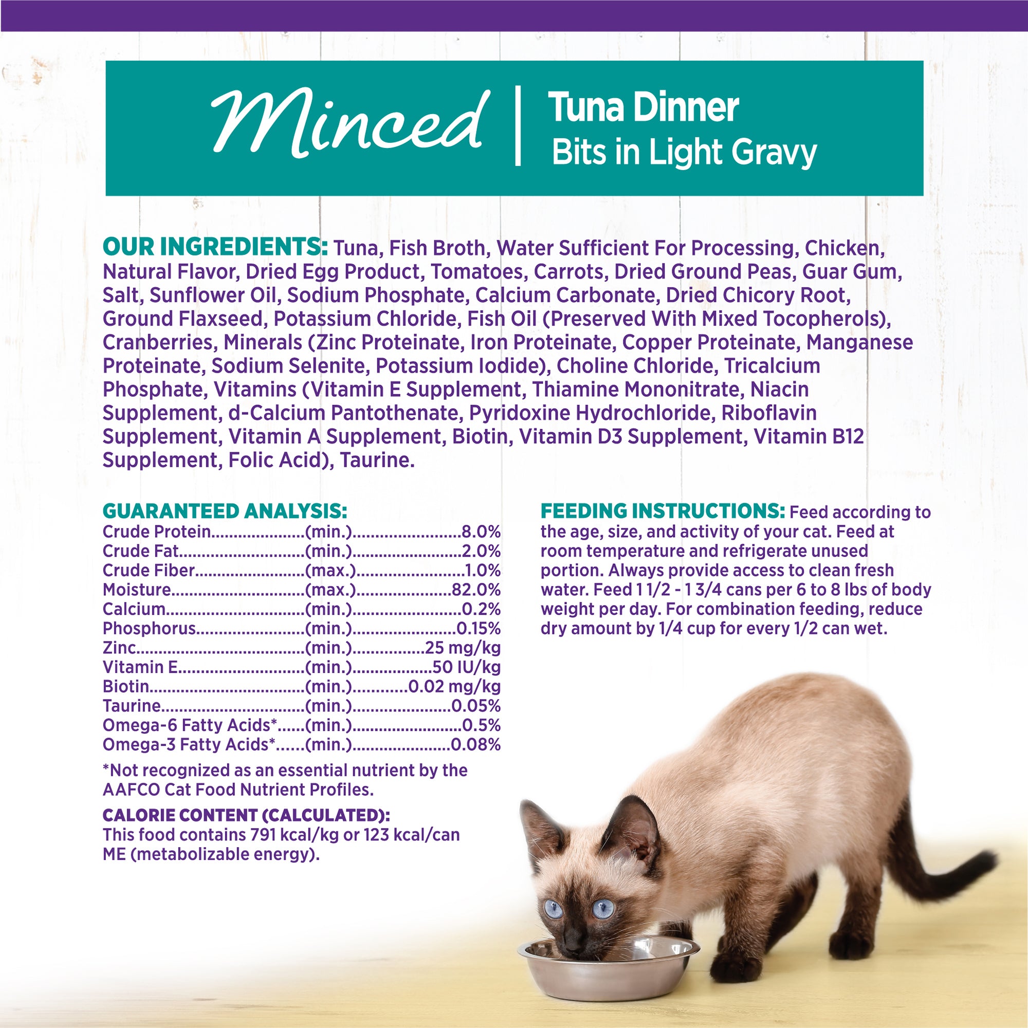 Complete Health™ Minced Wet Cat Food | Tuna Dinner (5.5 oz)