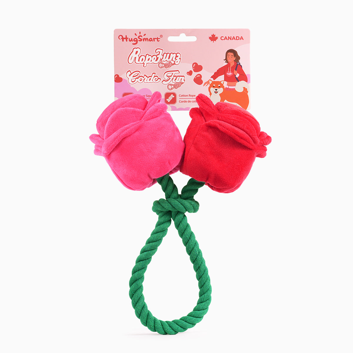 Woof Love – Vday Rose Dog Toy