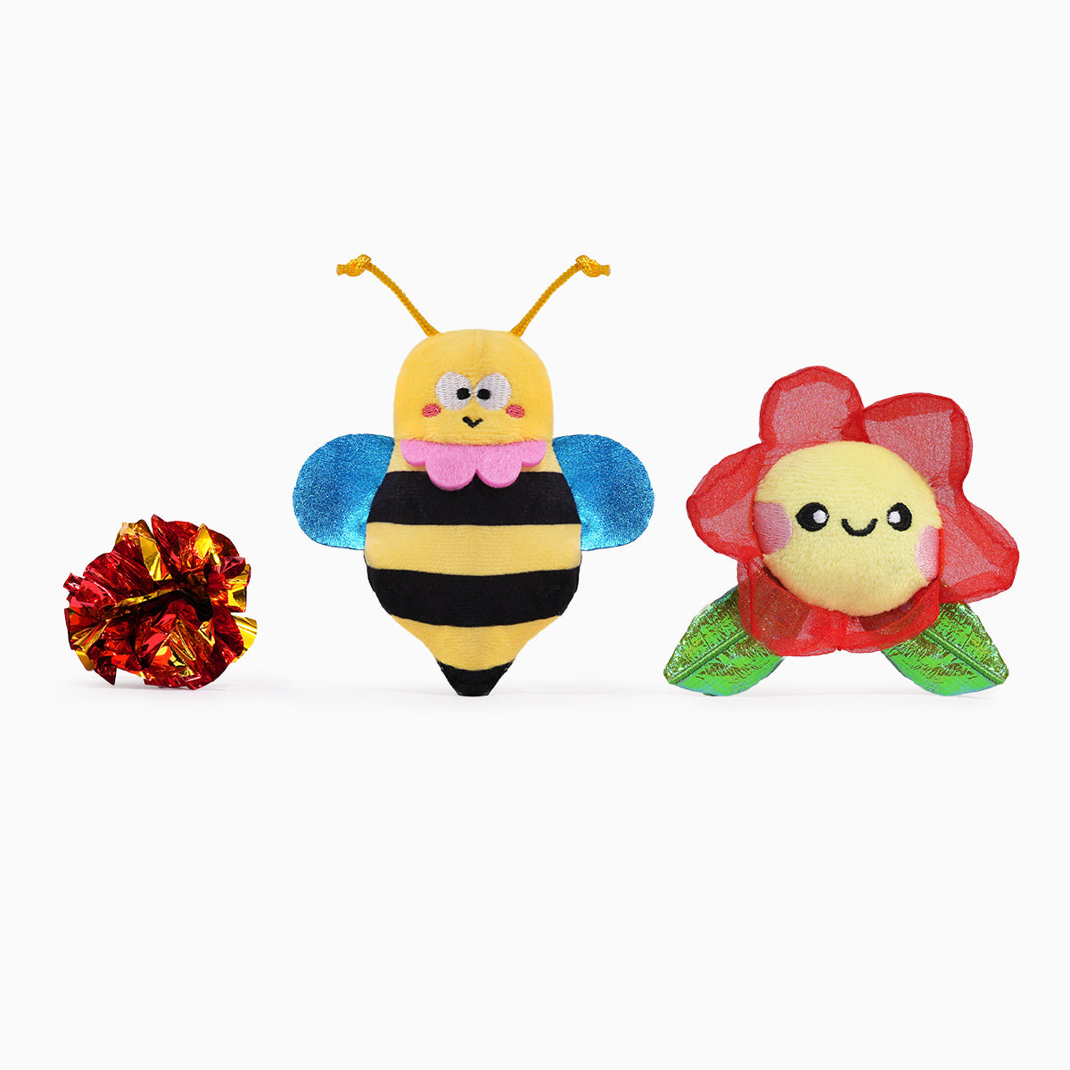 Meow Buddies — Flower & Bee Catnip Toy
