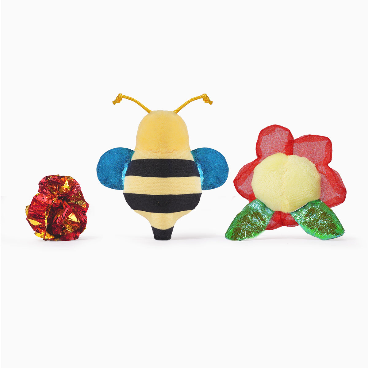 Meow Buddies — Flower & Bee Catnip Toy