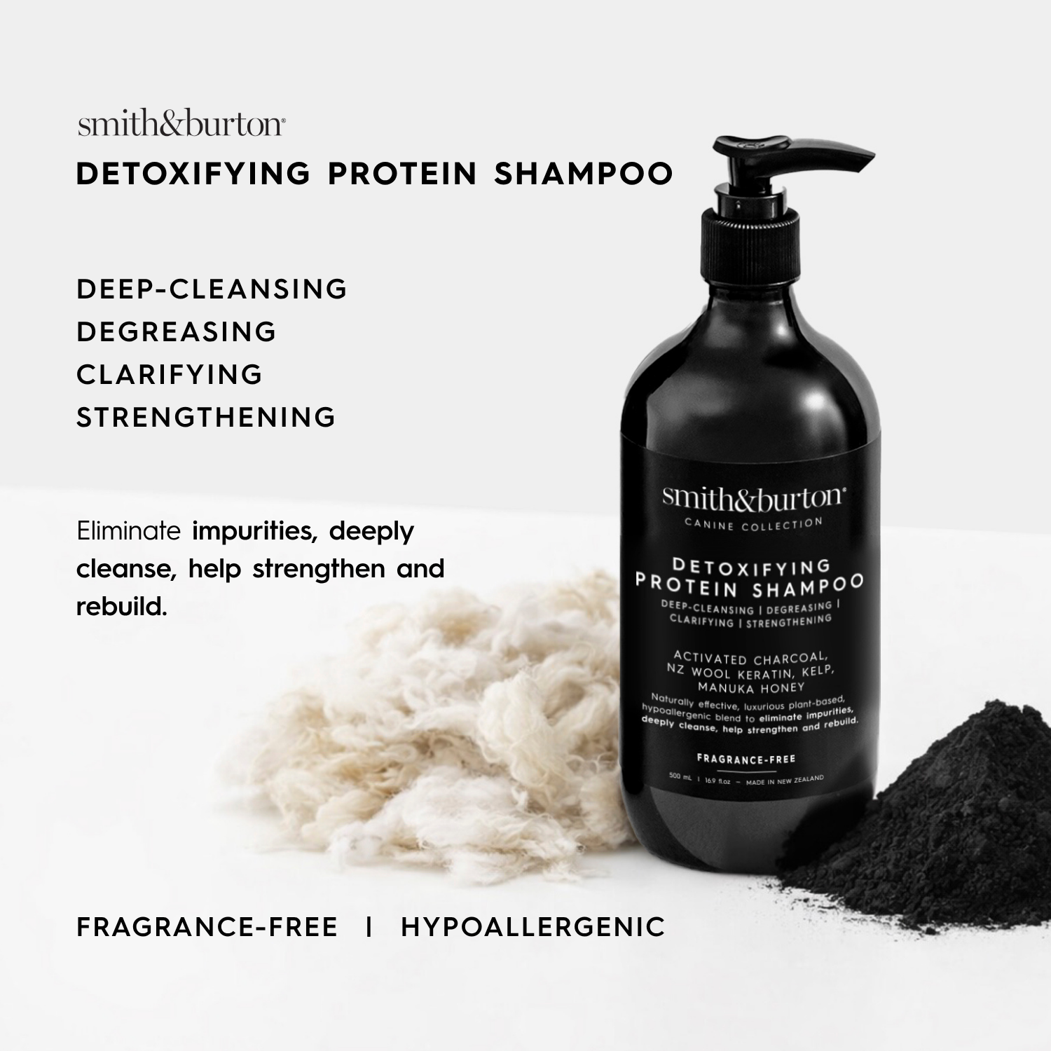 Detoxifying Protein Shampoo (500ml)