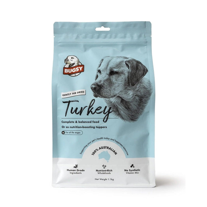 Bugsy's Turkey Air-Dried Dog Food