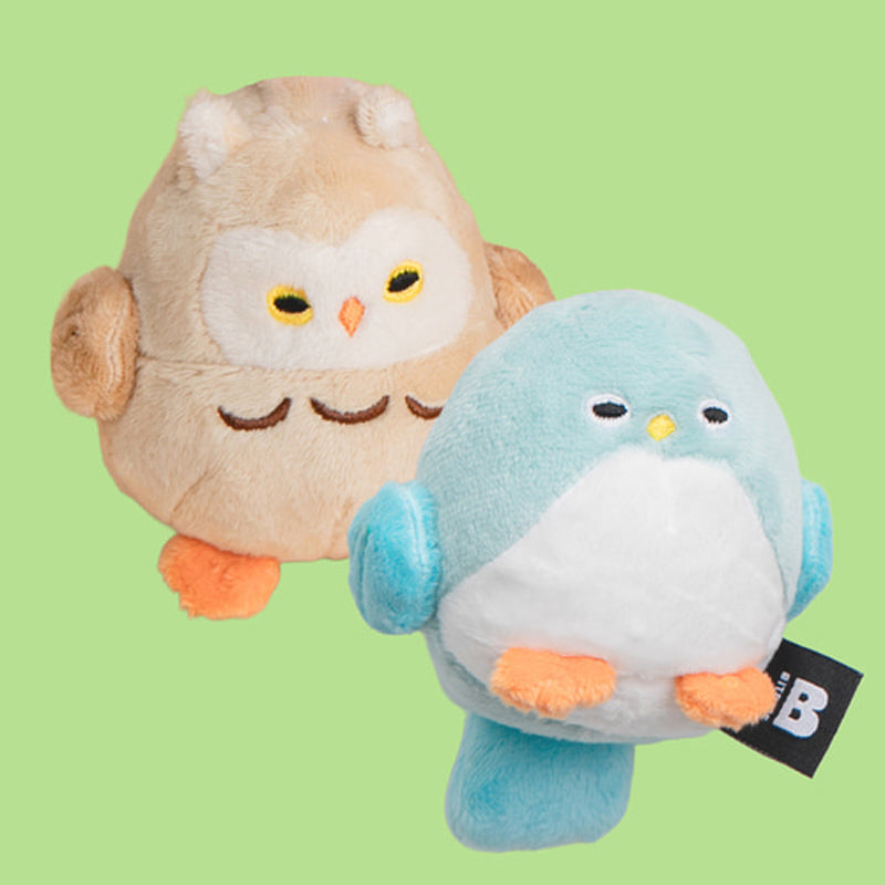 Fishing Rod Dog Tug Toy (Bluebird, Owl)
