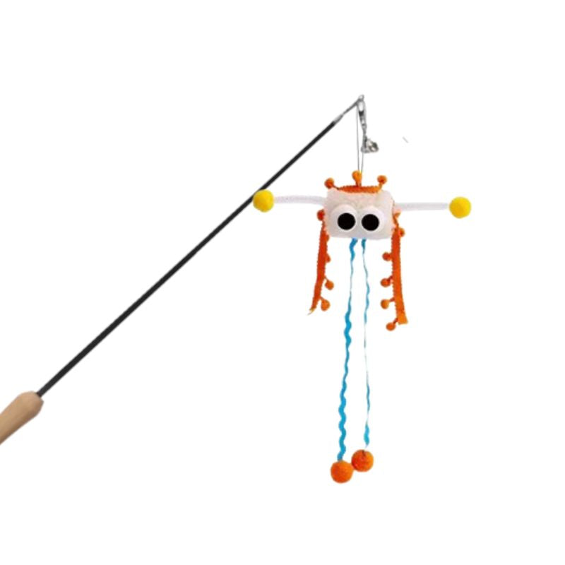 Fuzzy Flyer Cat Teaser (3 Designs)