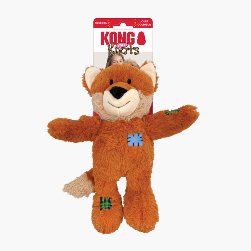 Wild Knots Fox Dog Toy