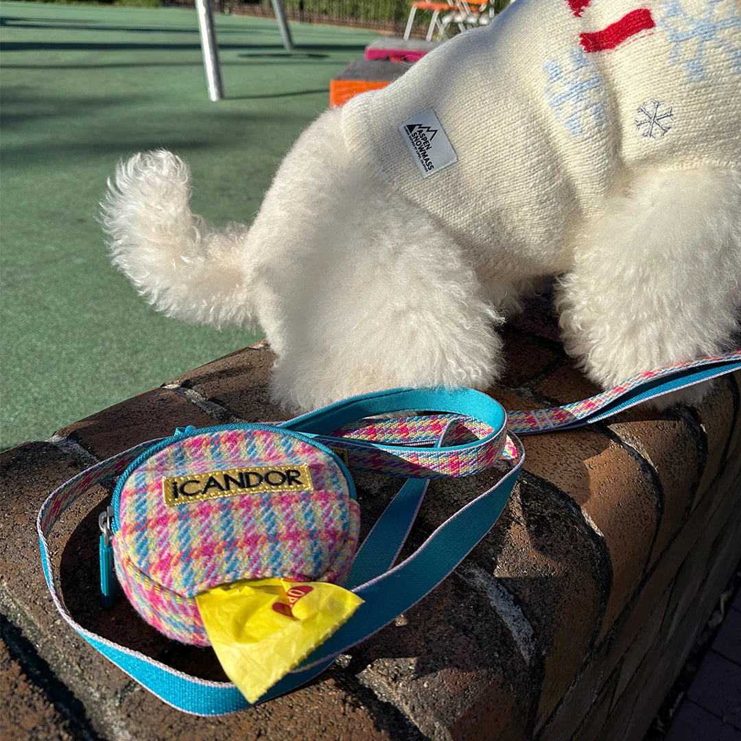 Dingle Dangle Poop Bag Carrier | Edinburgh Check