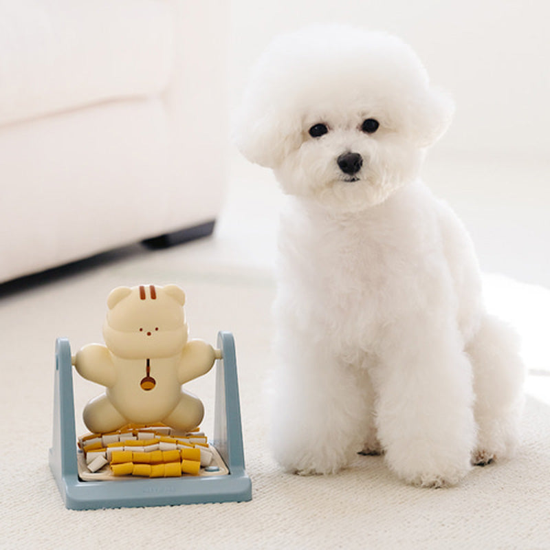 Chipmunk Spin & Snack Interactive Nosework Feeder Toy