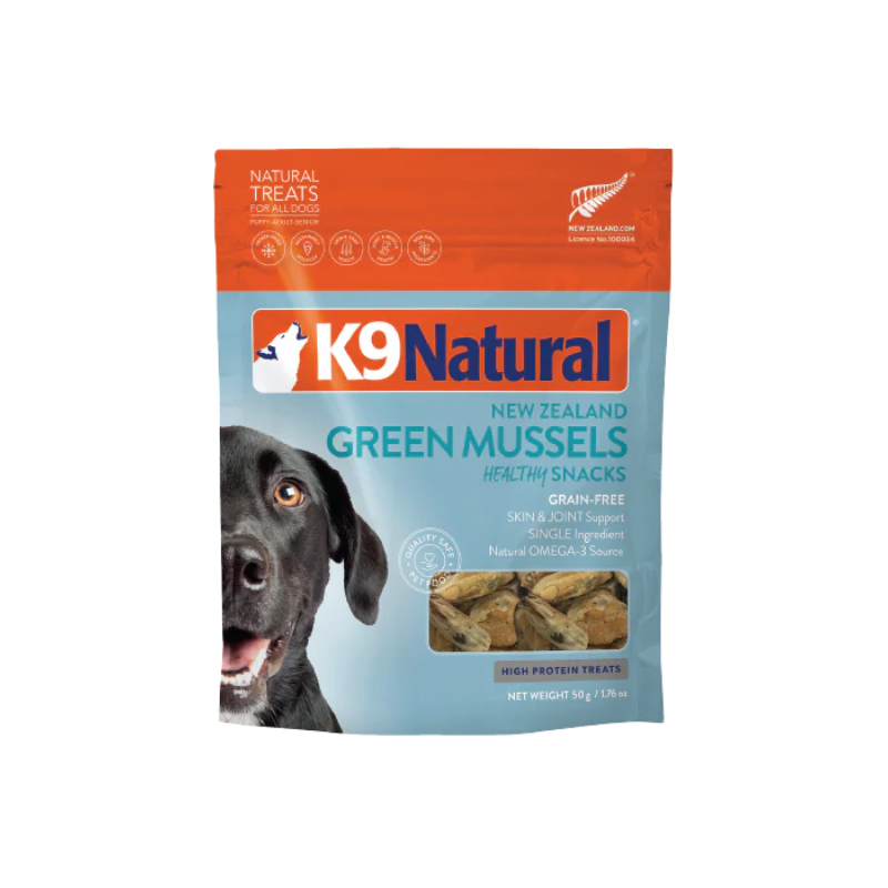 Freeze Dried Healthy Bites - Green Lipped Mussels (50g)