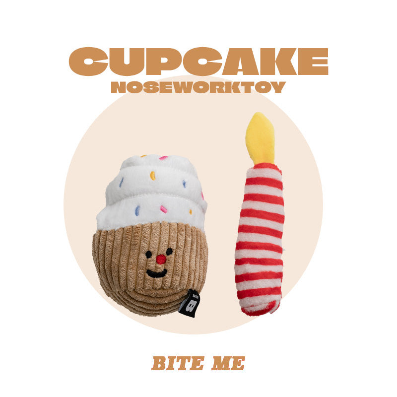 Cupcake Nosework Dog Toy