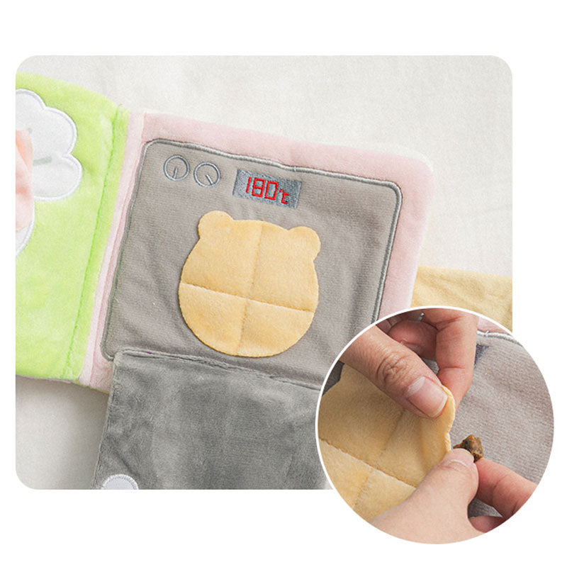 Baking Day Playbook Nosework Dog Toy