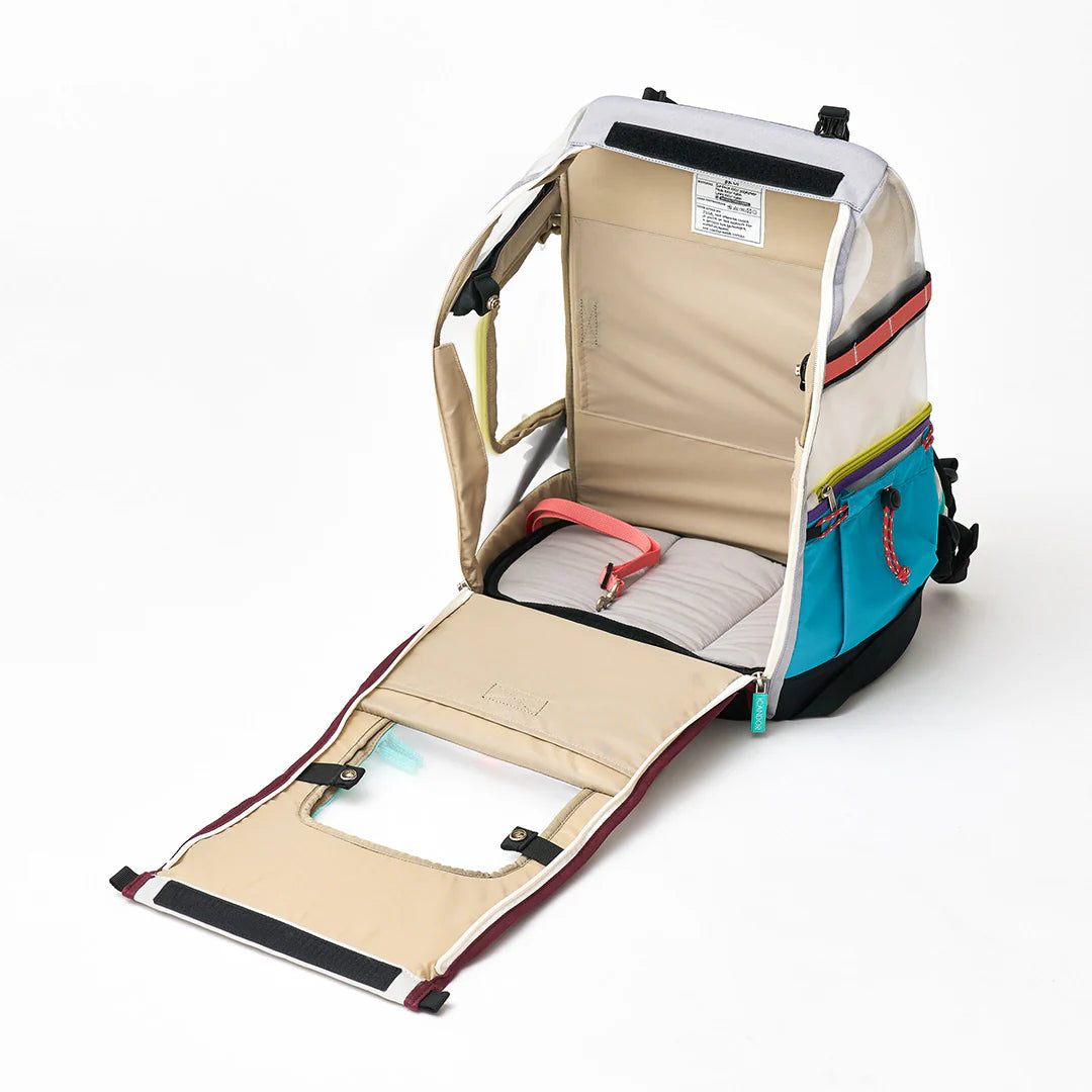 BACKORDER | Jige pet backpack - Misty Grey (2 Sizes)