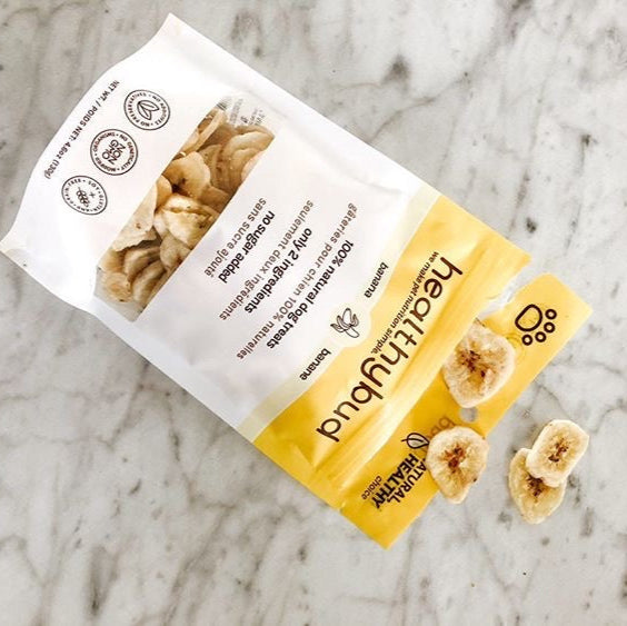 Single-Ingredient Banana Chips Dog Treats (150g)