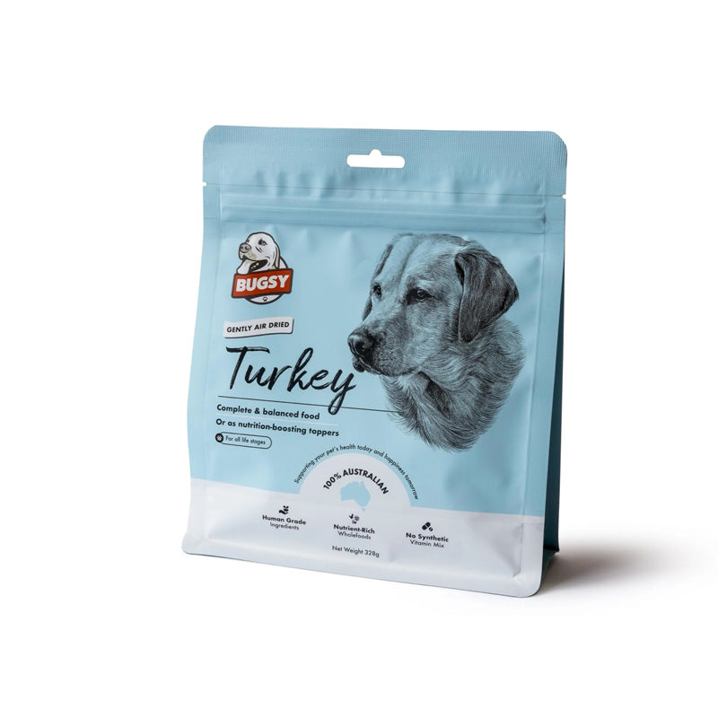 Bugsy's Turkey Air-Dried Dog Food