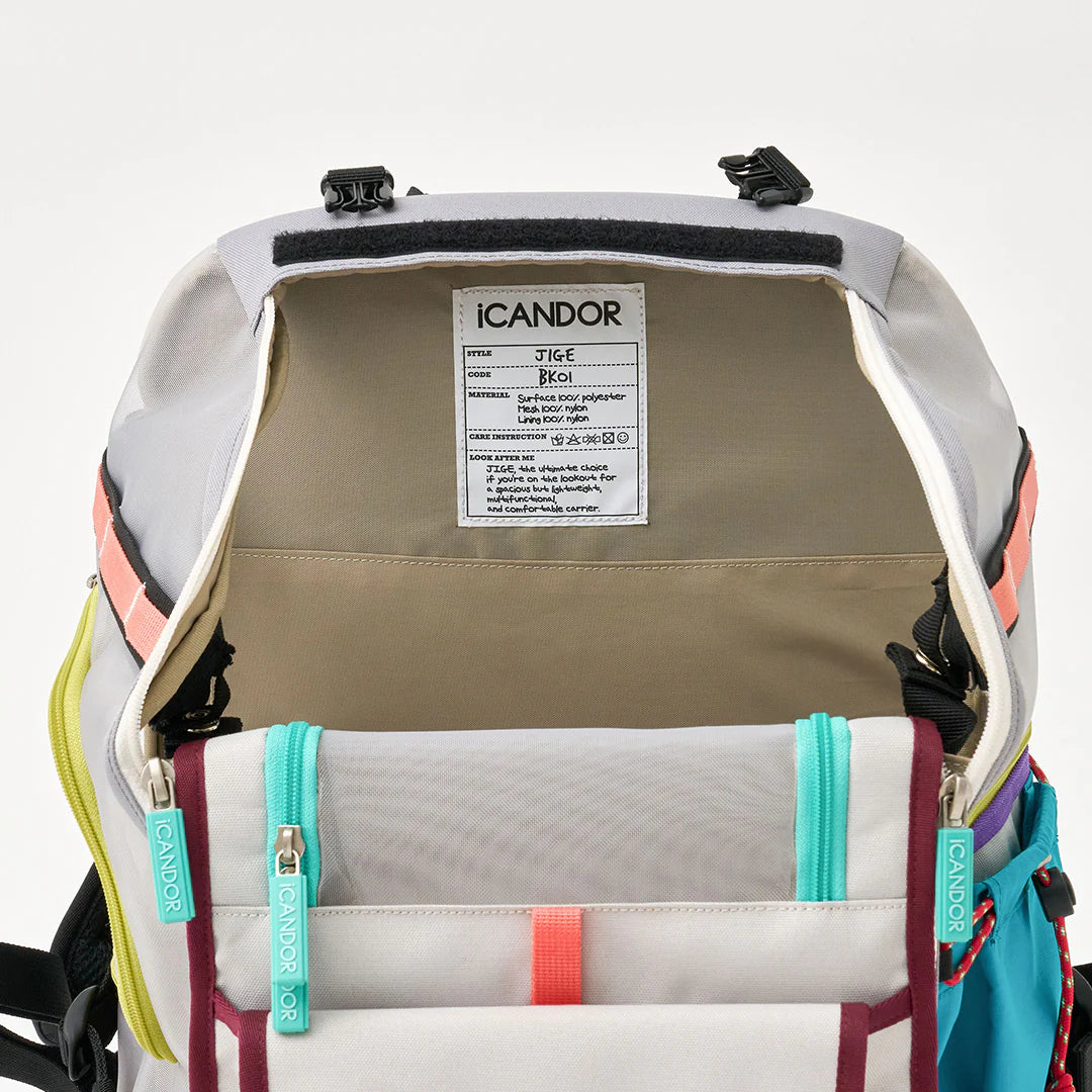 BACKORDER | Jige pet backpack - Misty Grey (2 Sizes)