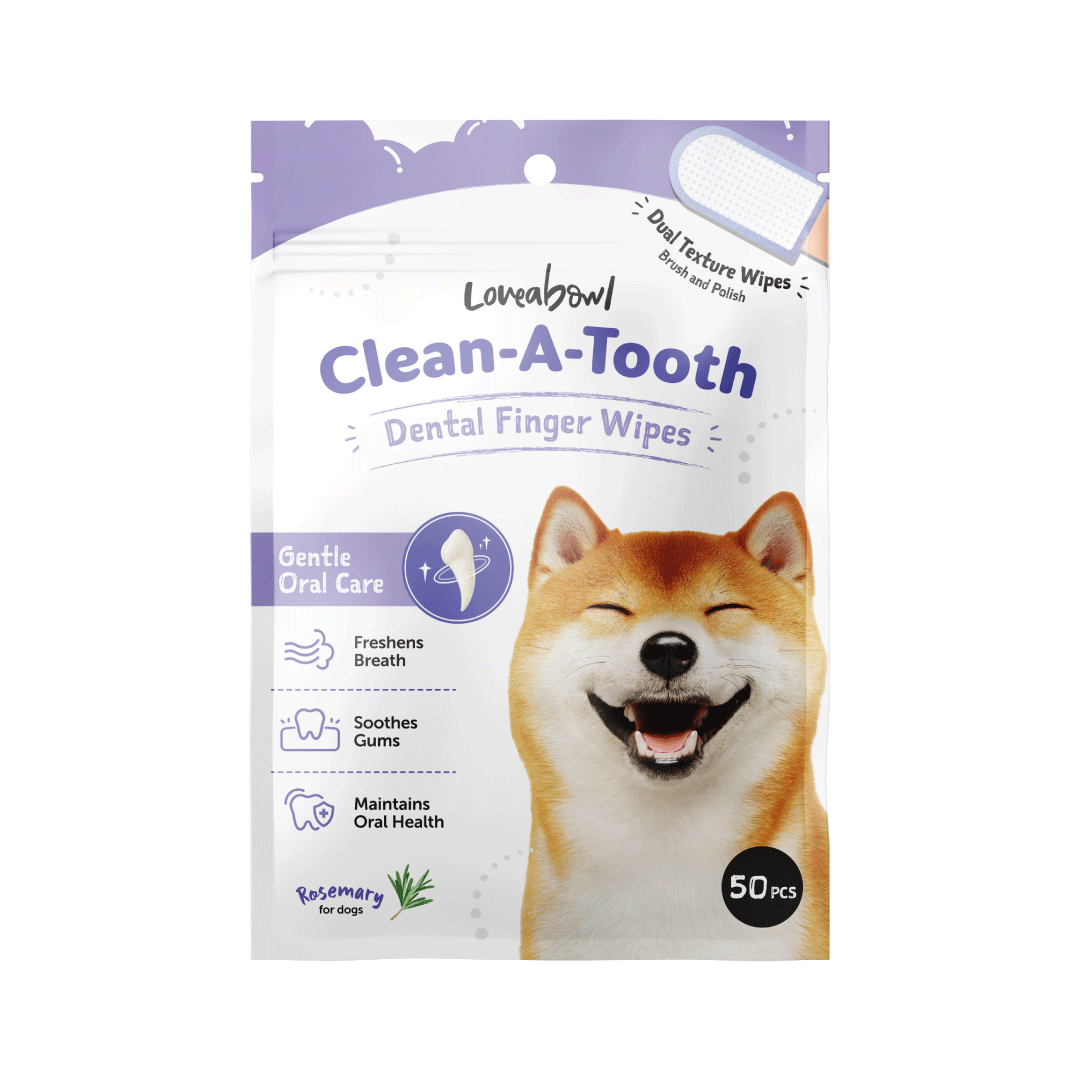 Clean-A-Tooth Dog Dental Cleaning Wipes (50 pcs)