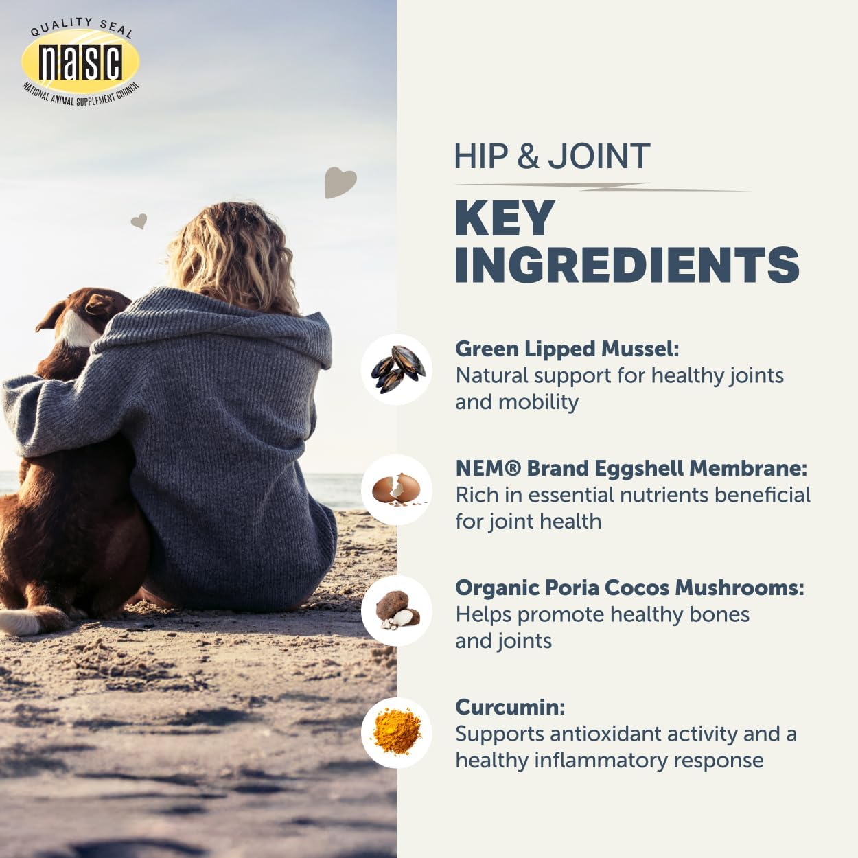 Hip & Joint | Healthy Joint & Cartilage Dog Supplement