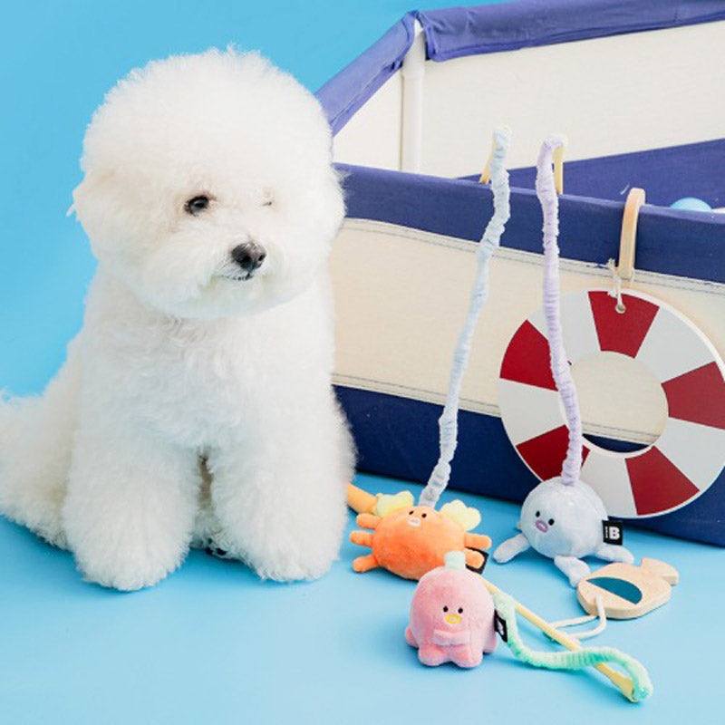 Catch Me Fishing Rod Dog Tug Toy (3 Designs)