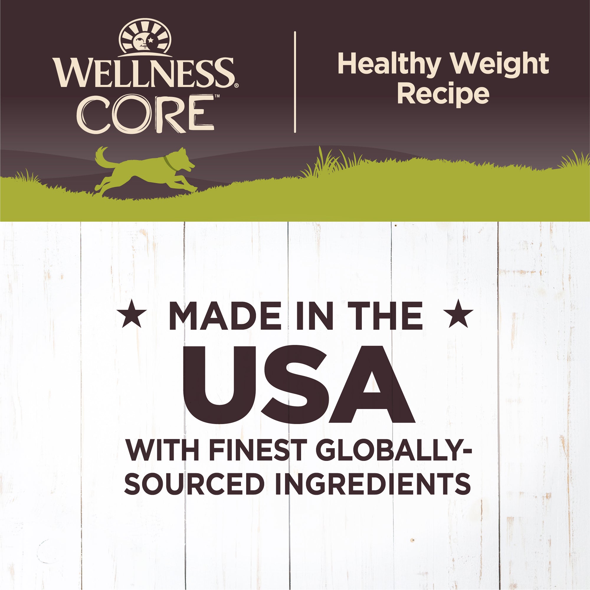 Wellness CORE Grain-Free Healthy Weight Canned Wet Dog Food (12.5oz)