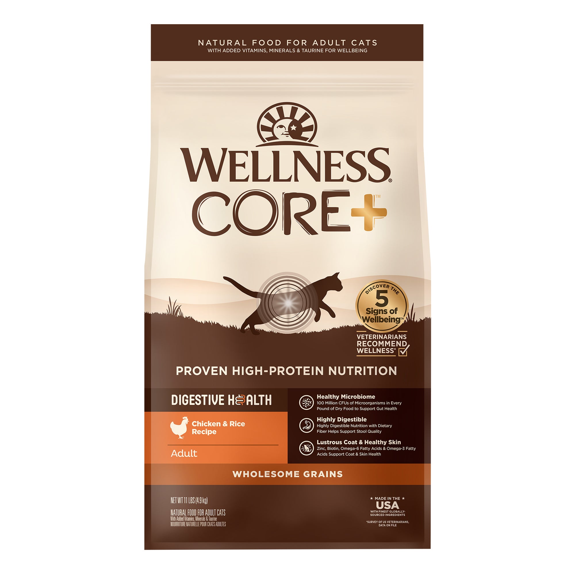 CORE® Digestive Health with Wholesome Grains Dry Cat Food | Chicken