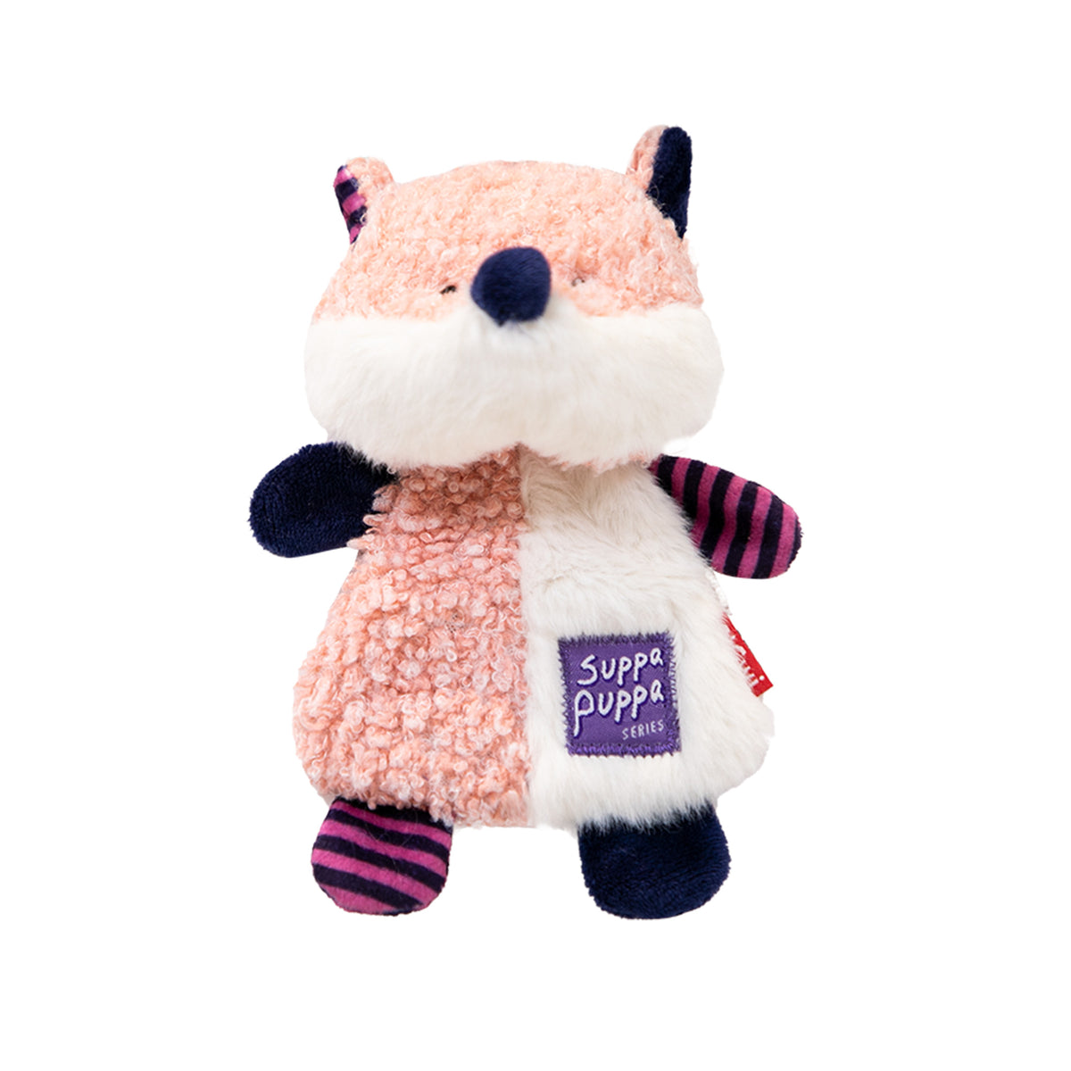 Suppa Puppa Crinkly Plush Dog Toy - Fox