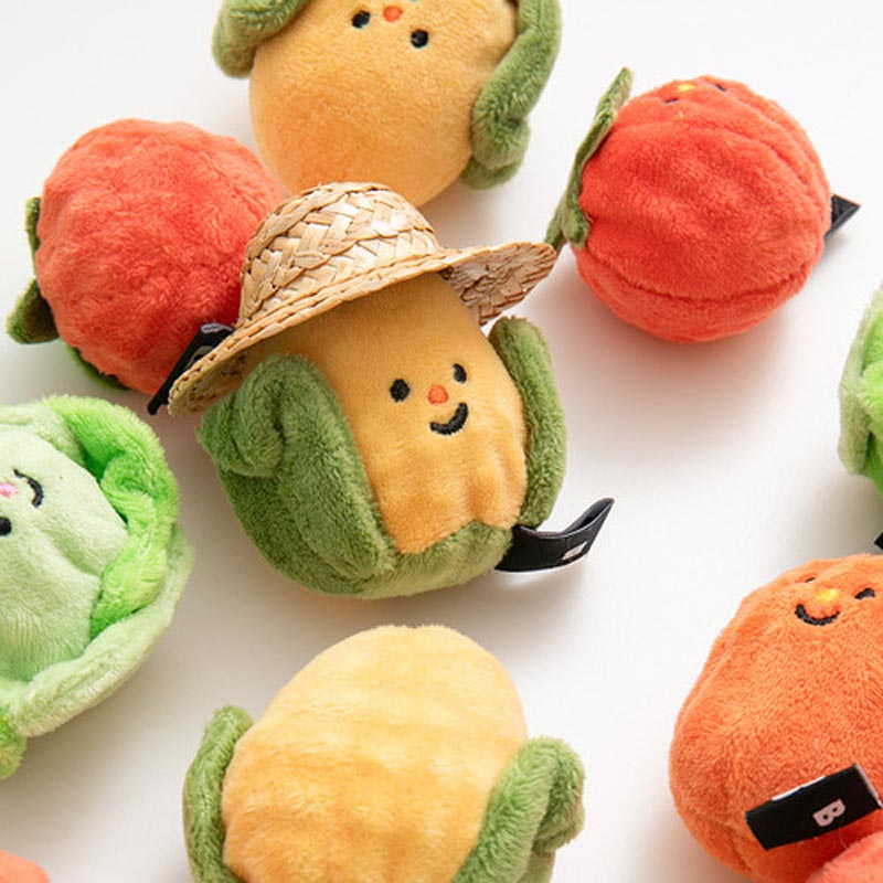 Vegetable Ball Dog Toy (Set of 2)