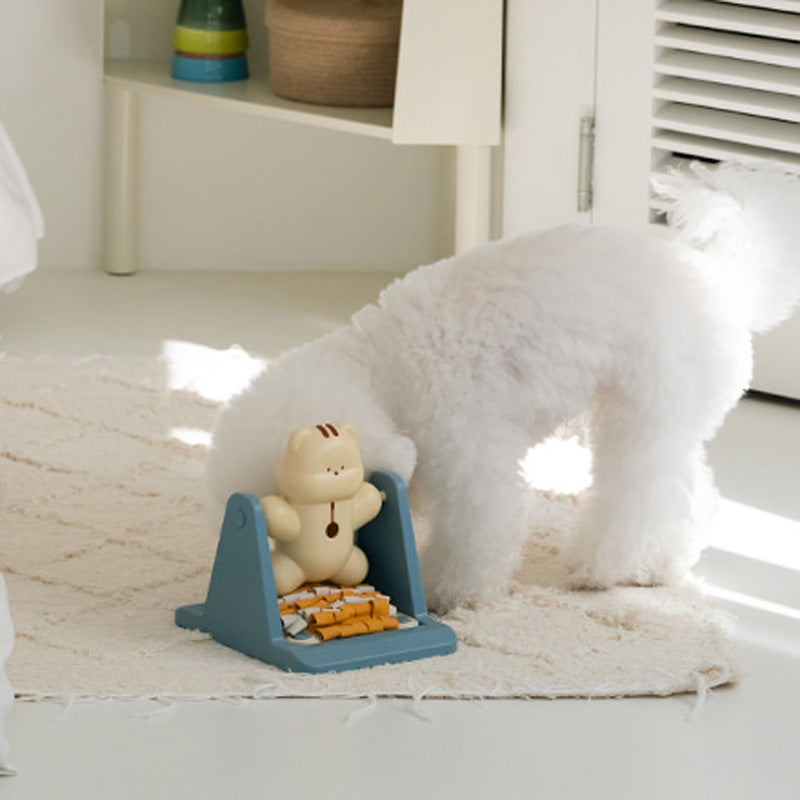 Chipmunk Spin & Snack Interactive Nosework Feeder Toy