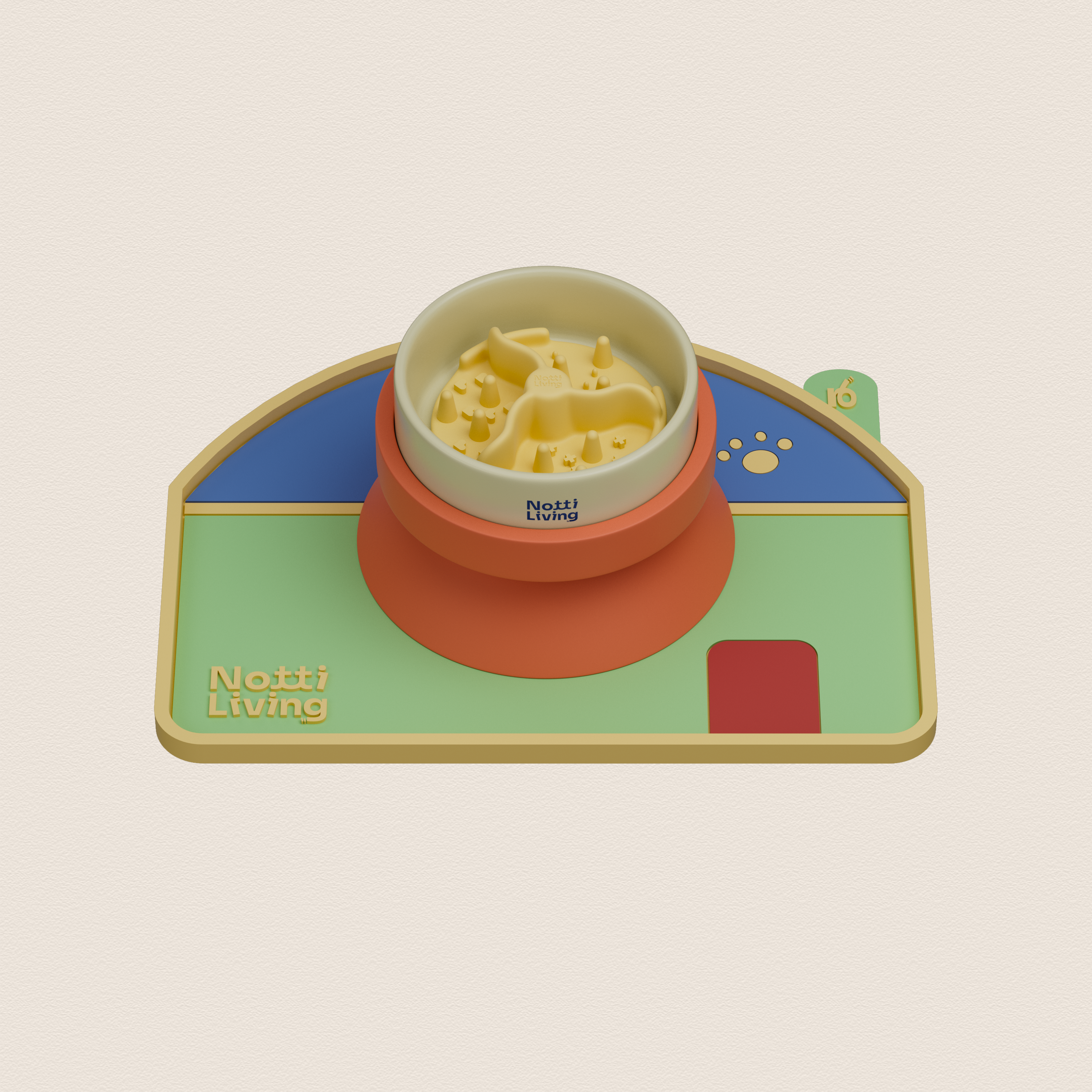 Notti Living 001 Mealtime Feeder Set