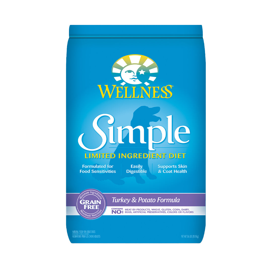 Wellness Simple Grain-Free Turkey & Potato Formula Adult Dry Dog Food