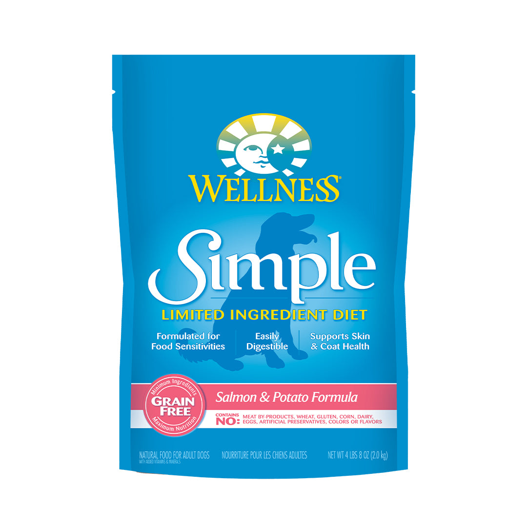 Wellness Simple Lamb & Oatmeal Formula Adult Dry Dog Food