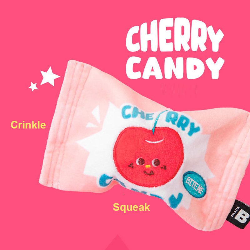 Crunchy Candy Ball Dog Toy (Lemon & Cherry)