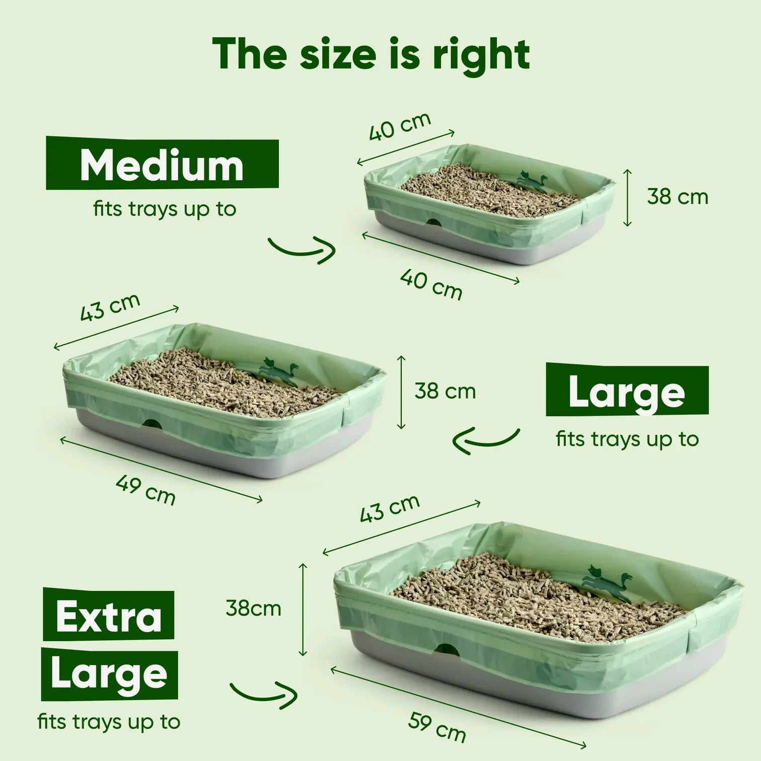 Cat Litter Tray Liners