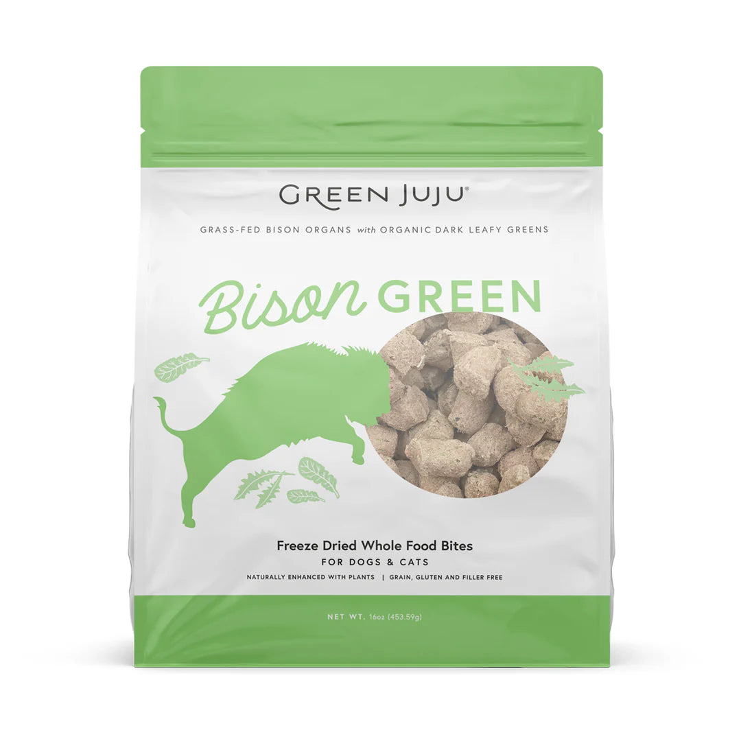 Bison Green Freeze Dried Whole Food Bites