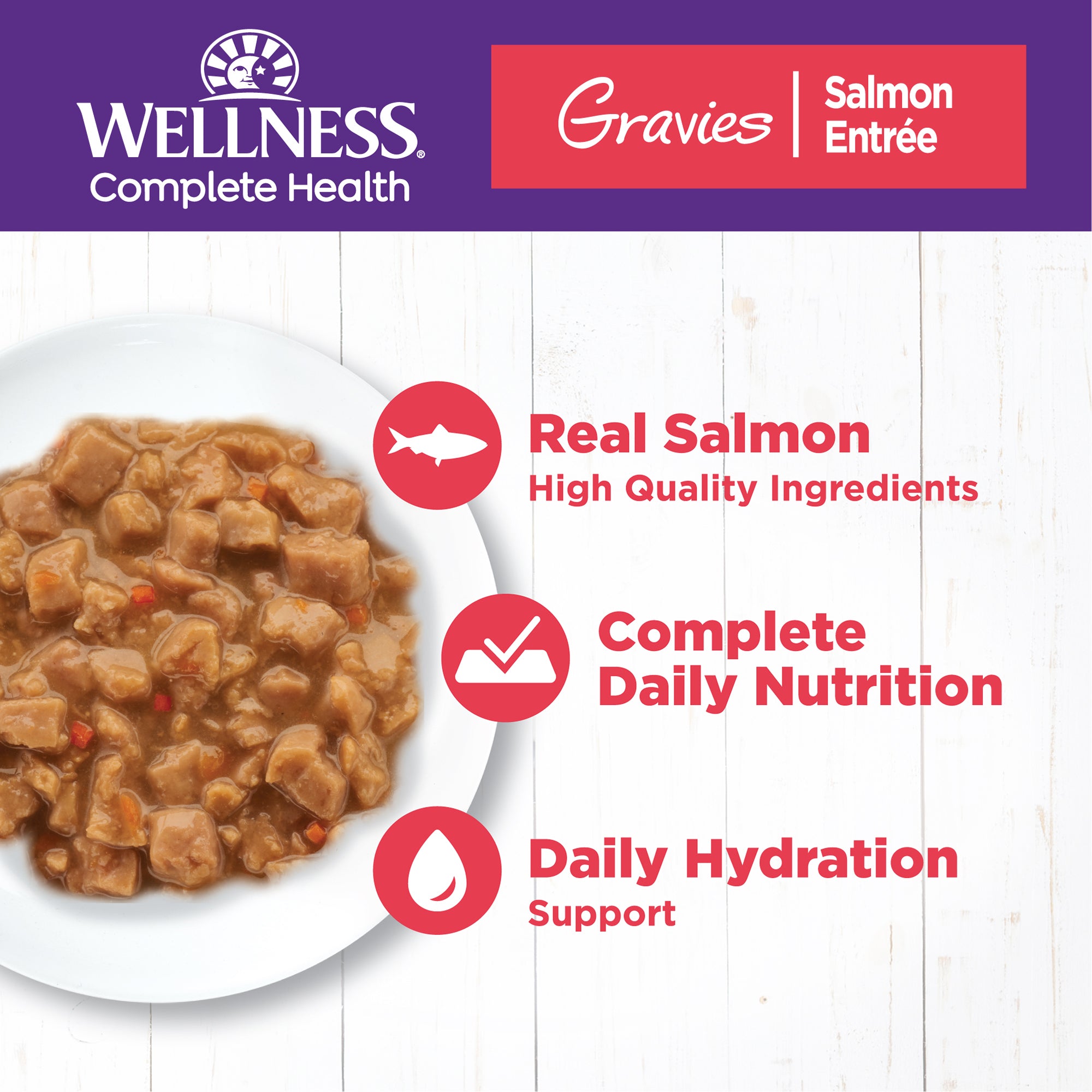 Complete Health™ Gravies Wet Cat Food | Salmon Entrée (3 oz)