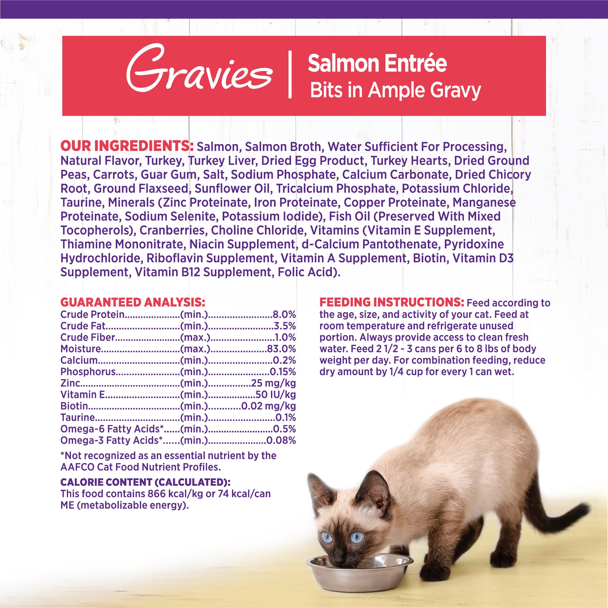 Complete Health™ Gravies Wet Cat Food | Salmon Entrée (3 oz)