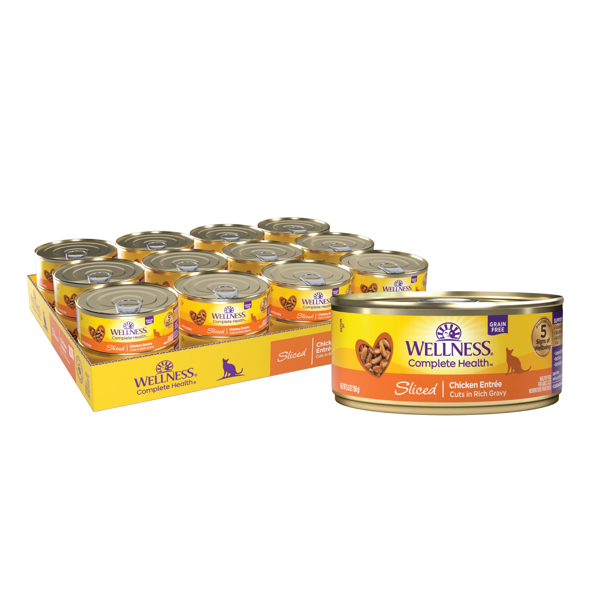 Complete Health™ Sliced Wet Cat Food | Chicken Entrée (5.5 oz)