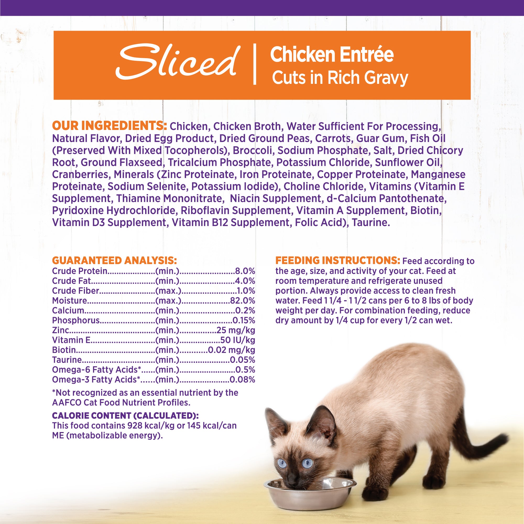 Complete Health™ Sliced Wet Cat Food | Chicken Entrée (5.5 oz)