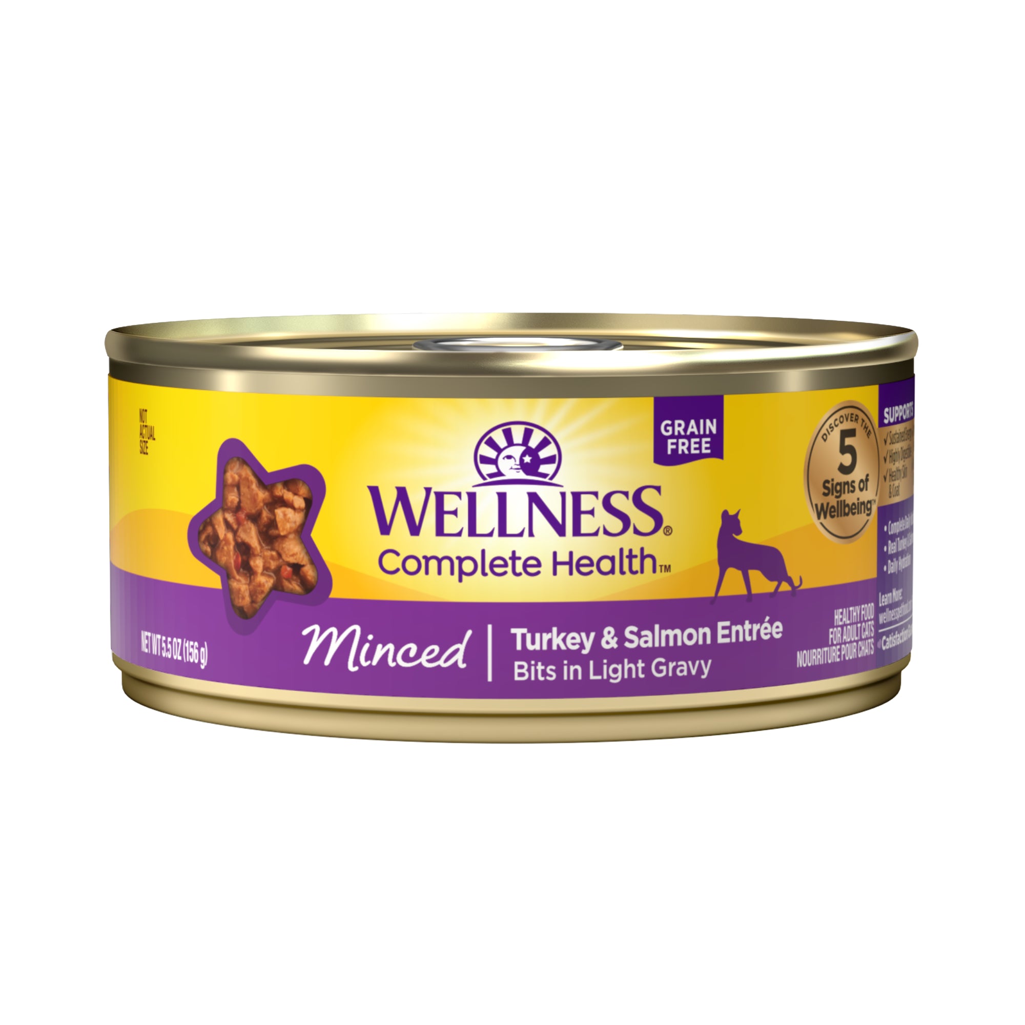 Complete Health™ Minced Wet Cat Food | Turkey & Salmon Entrée (5.5 oz)