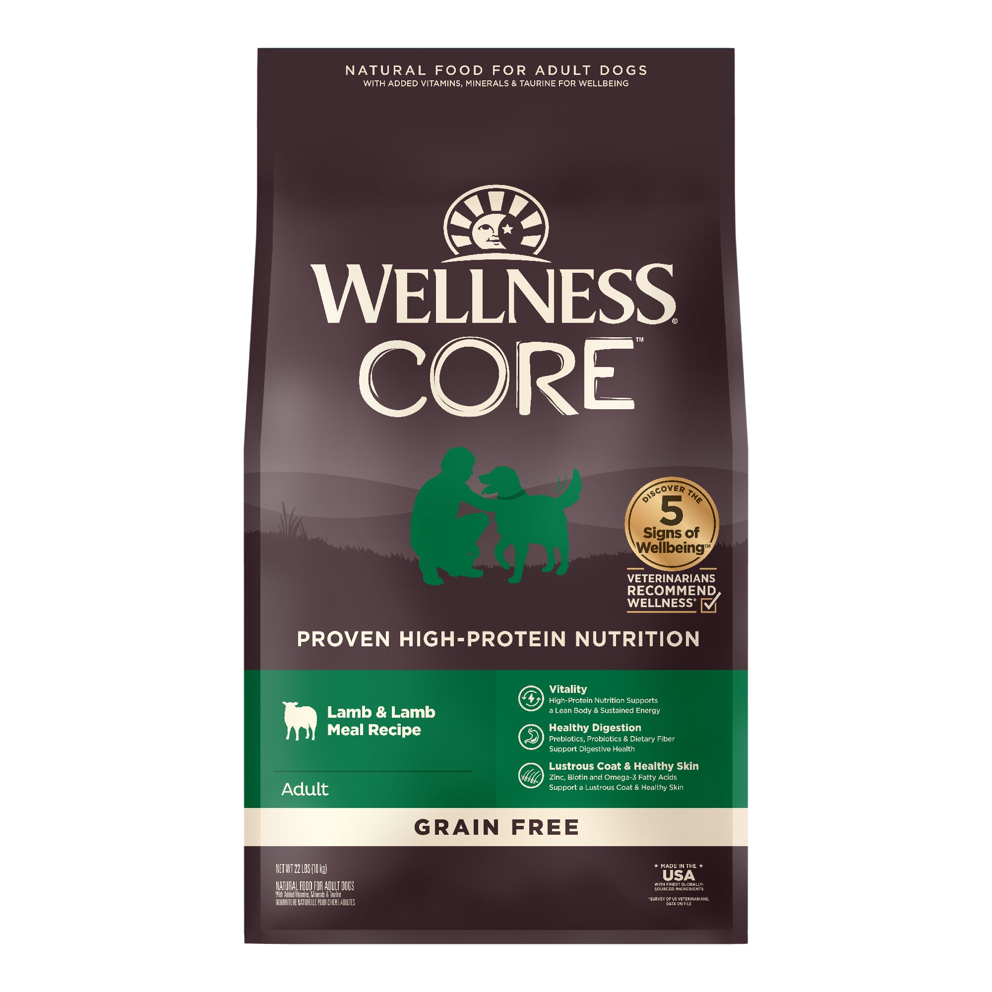 Wellness CORE Grain-Free Lamb Dry Dog Food